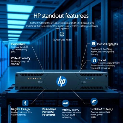 ویژگی‌های برجسته سرورهای HP